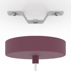 EGLO Závěsné světlo Berardelli, modrá/morušová, Ø 23 cm, sklo, E27, stmívatelný, Modrá, Obývací pokoj / jídelna, Sklo, Moderní
