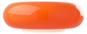 EGLO LED stolní lampa Basile, oranžová, sklo, 2 700 K, stmívatelný, Žlutá / oranžová, Obývací pokoj / jídelna, Sklo, Moderní