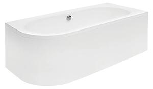 Besco Krycí panel k asymetrické vaně Avita P 150x75 (160x75, 170x75, 180x80), bílý Barva: Bílá, Rozměry (cm): 160x75