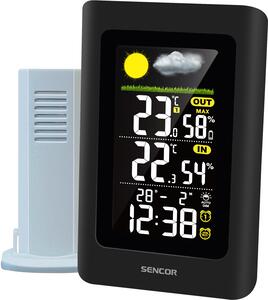 SENCOR SWS 4270 - Meteorologická stanice, pedpov poasí, mení teploty a vlhkosti, výstraha ped námrazou