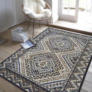 Makro Abra Kusový koberec LARA 09 Klasický šedý Rozměr: 80x150 cm