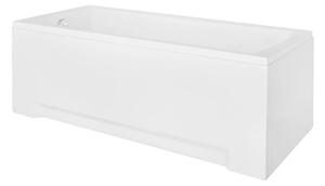 Besco Akrylátová obdélníková vana Optima 140x70 (150x70, 160x70, 170x70) Barva: Bílá, Rozměry (cm): 140x70