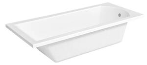 Besco Akrylátová obdélníková vana Shea 140x70 (150x70, 160x70, 170x70, 180x80) Barva: Bílá, Rozměry (cm): 140x70