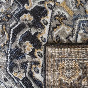 Makro Abra Kusový koberec LARA 10 Klasický šedý modrý Rozměr: 80x150 cm