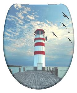 Eisl Sanitär WC prkénko Duroplast Soft Close Lighthouse 82149