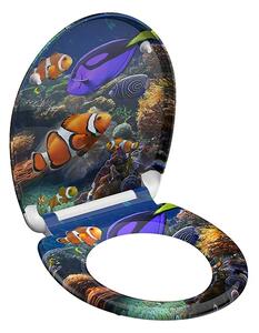 Eisl Sanitär WC prkénko Duroplast Soft Close Sea Life 82372