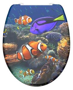 Eisl Sanitär WC prkénko Duroplast Soft Close Sea Life 82372