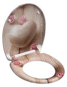 Eisl Sanitär WC prkénko Duroplast Soft Close Romantic 82370