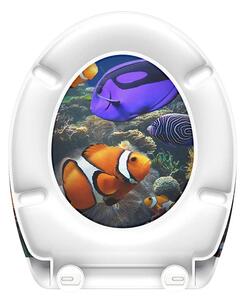 Eisl Sanitär WC prkénko Duroplast Soft Close Sea Life 82372