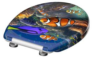 Eisl Sanitär WC prkénko Duroplast Soft Close Sea Life 82372