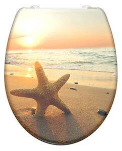 Eisl Sanitär WC prkénko Duroplast Soft Close Sea Star 82373