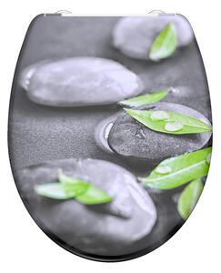 Eisl Sanitär WC prkénko Duroplast Soft Close Stone 82374