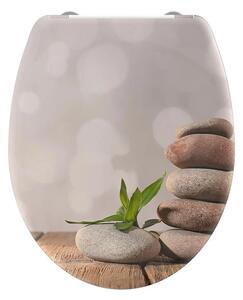 Eisl Sanitär WC prkénko Duroplast Soft Close Stone Pyramid 82380