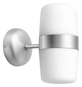 Northern Nástěnné světlo LED, hliníková barva, Ø 23 cm, 2 žárovky, stmívatelný, Hliník / šedá / zinek, Koupelna, Hliník, Design