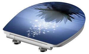 Eisl Sanitär WC prkénko Duroplast Soft Close Water Lily High Gloss 82582