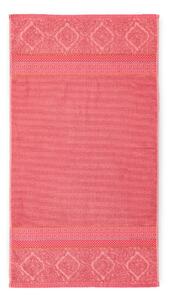 Pip Studio Soft Zellige froté ručník 55x100cm, coral (Froté ručník 55x100)