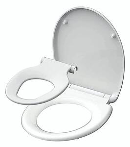 Eisl Sanitär WC prkénko s dětskou vložkou Duroplast Soft Close Family 82940