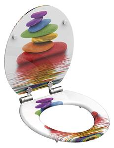 Eisl Sanitär WC prkénko MDF Soft Close Colorful Stones 80120