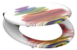 Eisl Sanitär WC prkénko MDF Soft Close Colorful Stones 80120