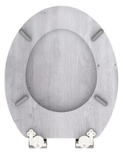 Eisl Sanitär WC prkénko MDF Soft Close Light Wood 80192