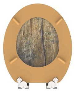 Eisl Sanitär WC prkénko MDF Soft Close Solid Wood 80124