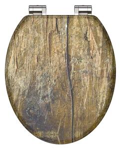 Eisl Sanitär WC prkénko MDF Soft Close Solid Wood 80124
