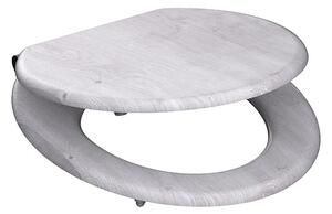 Eisl Sanitär WC prkénko MDF Soft Close Light Wood 80192