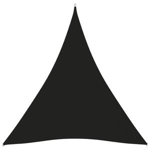 Stínící plachta oxfordská látka trojúhelníková 3x4x4 m černá