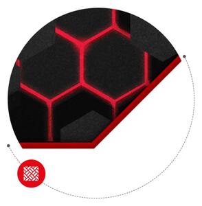 Podložka pod židli FloorMat 7.0 černá / červená