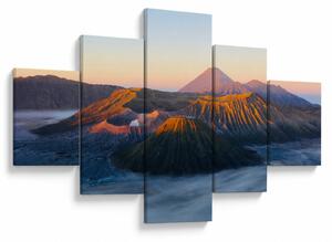 Obraz hory Bromo v Indonésii (125x70 cm)
