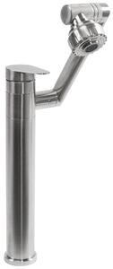 Umyvadlová baterie baterie REA PACO INOX vysoká, nikl kartáčovaný