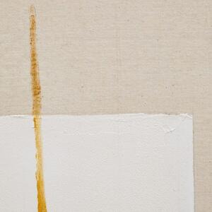 Béžový abstraktní obraz Kave Home Salin 100 x 80 cm