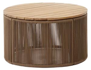 Béžový zahradní stolek Kave Home Dandara 70 cm