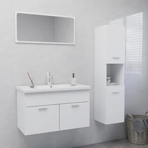 Set koupelnového nábytku bílý dřevotříska