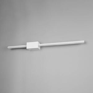 Trio Lighting LED nástěnné světlo Cassino, bílá matná, šířka 70 cm, kov, stmívatelný, Bílá / opál, Obývací pokoj / jídelna, kov, Moderní