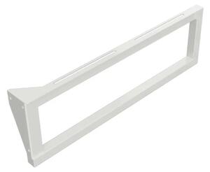 Bemeta Design Konzole umyvadlová s držákem ručníků levá, 490 mm, zátěž 50 kg, bílá - 201541054
