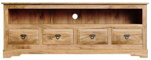 TV stolek 160x60x45 Guru z masivu mango