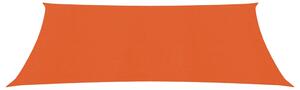 Stínící plachta 160 g/m² oranžová 2,5 x 4 m HDPE