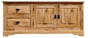 TV stolek 140x60x45 Guru z masivu mango
