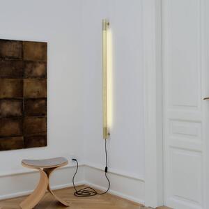 GEJST Nástěnné světlo Radent mosazná, výška 135 cm, G13 LED, Mosaz / zlato, Obývací pokoj / jídelna, kov