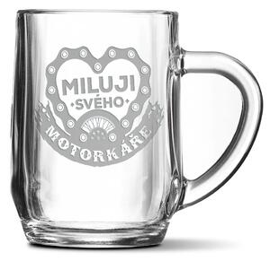 Sablio Půllitr Miluji svého motorkáře: 0,5