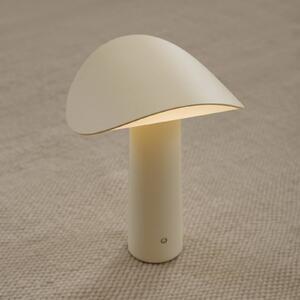 GEJST LED stolní lampa Lium, světle žlutá, 2 700 K, USB, stmívatelný, Žlutá / oranžová, Obývací pokoj / jídelna, kov, Moderní