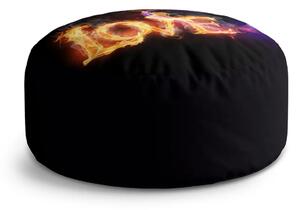 Sablio Taburet Circle Love: 38x48 cm