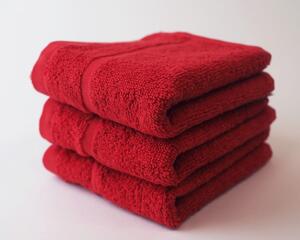 Dobrý Textil Malý ručník Economy 30x50 - Bílá | 30 x 50 cm