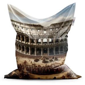Sablio Sedací vak Classic Řím Koloseum Legie - 150x100 cm