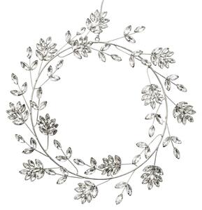 Lene Bjerre Dekorativní skleněný věnec Ada Snowflake - 32 cm LB327