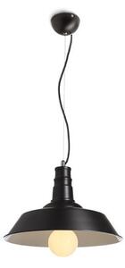 GOLDIE 36 závěsná černá/bílá 230V E27 42W - RED - DESIGN RENDL