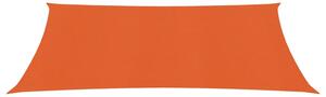 Stínící plachta 160 g/m² oranžová 2 x 4,5 m HDPE