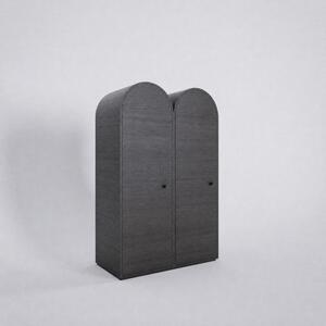 Komoda dvířka KLEO 450 - soft černá