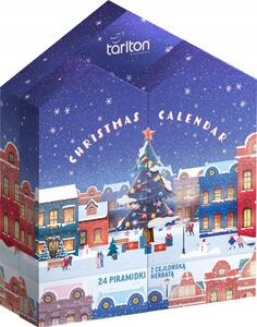 TARLTON Adventní kalendář s cejlonským čajem 24x2g 24 kusů